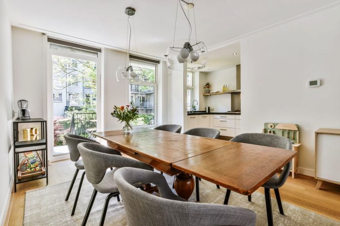 decoration-salle-manger-2 chaise tissu salle a manger