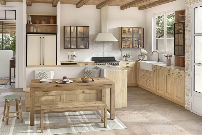 cuisine rustique chic