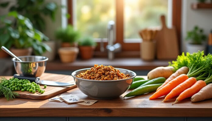 découvrez des recettes simples et saines à préparer pour votre chien avec dog chef. offrez-lui une alimentation équilibrée et savoureuse grâce à nos conseils pratiques et délicieuses recettes adaptées à ses besoins nutritionnels.