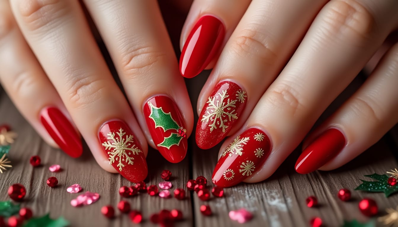 découvrez des idées créatives pour des manucures festives sur le thème des ongles de noël en 2025. inspirez-vous de nos suggestions originales et faites briller vos ongles pour les fêtes avec des designs uniques et élégants qui apporteront une touche de magie à votre look.