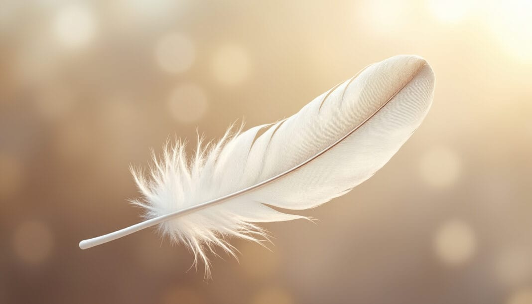 Plume blanche : révélations sur sa signification et sa symbolique