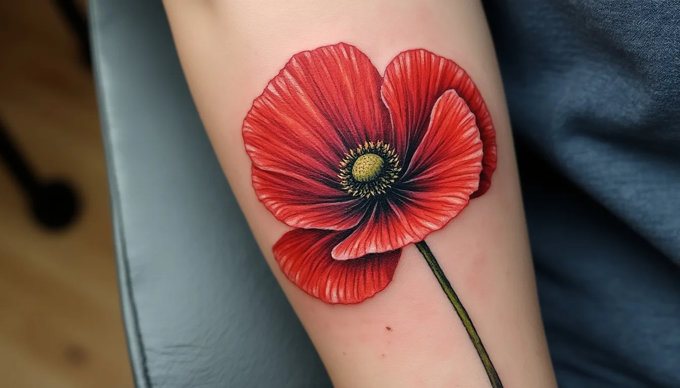découvrez l'univers du tatouage coquelicot, un symbole puissant de résistance et de beauté. plongez dans l'histoire et la signification de ce motif floral, élegant et chargé d'émotions, tout en explorant des idées de designs inspirants pour votre prochain tatouage.