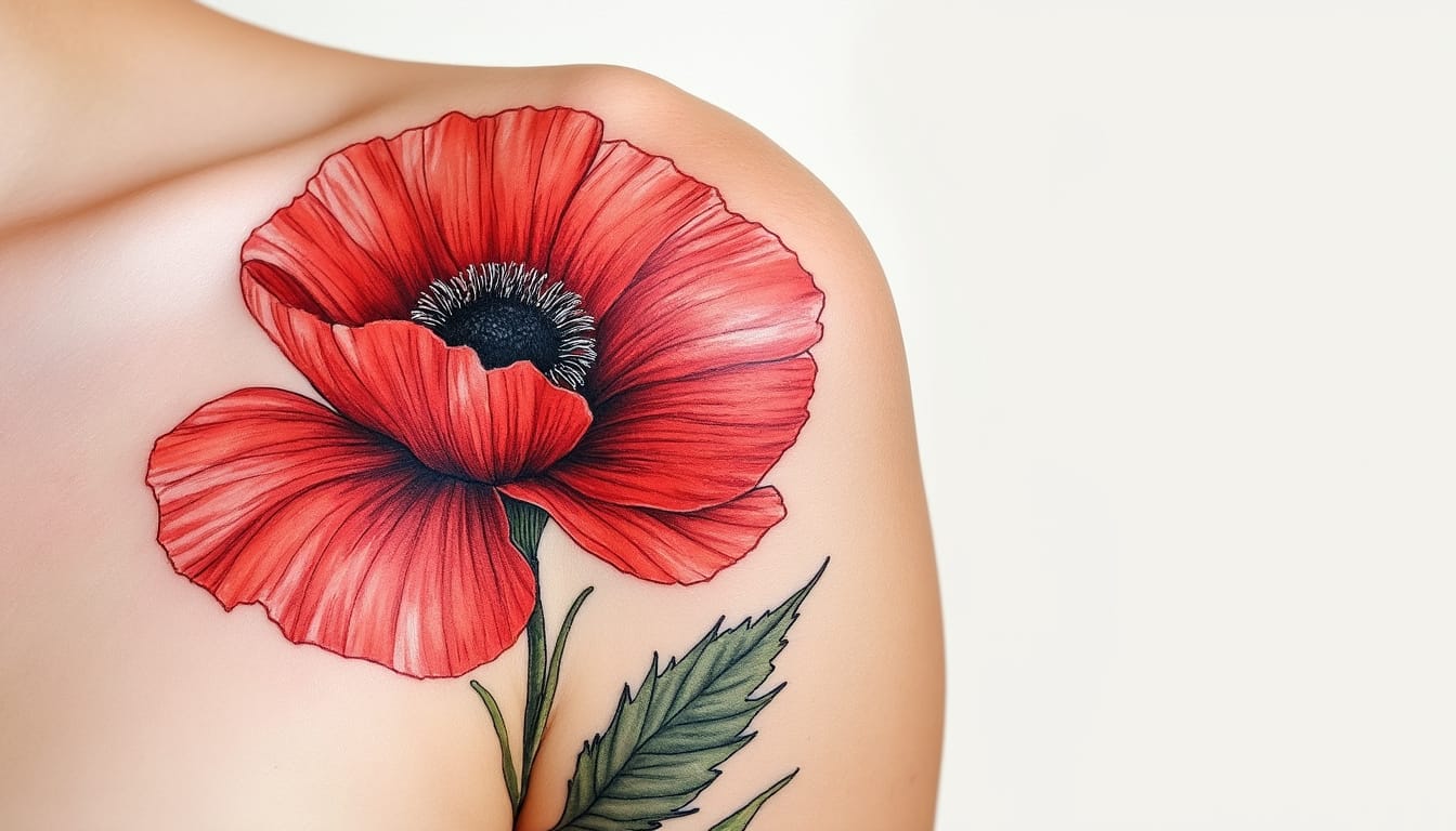 découvrez le tatouage coquelicot, un symbole puissant de résistance et de beauté. explorez son histoire, sa signification profonde et les styles variés qui permettent de personnaliser ce motif délicat. laissez-vous inspirer par la fusion artistique entre nature et expression personnelle.