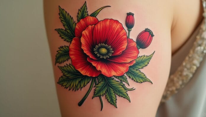 découvrez le tatouage coquelicot, un symbole puissant de résistance et de beauté. explorez son histoire et son esthétique dans le monde du tattoo, tout en célébrant les valeurs de courage et de mémoire qu'il représente.