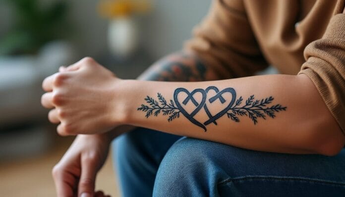 Tatouage famille : des symboles forts pour renforcer les liens découvrez comment les tatouages familiaux peuvent symboliser des liens indéfectibles. explorez des idées de designs uniques et significatifs pour célébrer l'amour et l'unité au sein de votre famille.