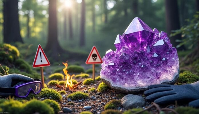 découvrez les dangers potentiels liés à l'utilisation de l'améthyste et les précautions indispensables à adopter pour profiter de ses bienfaits en toute sécurité. informez-vous sur les risques associés à cette pierre précieuse et apprenez comment l'utiliser de manière responsable.