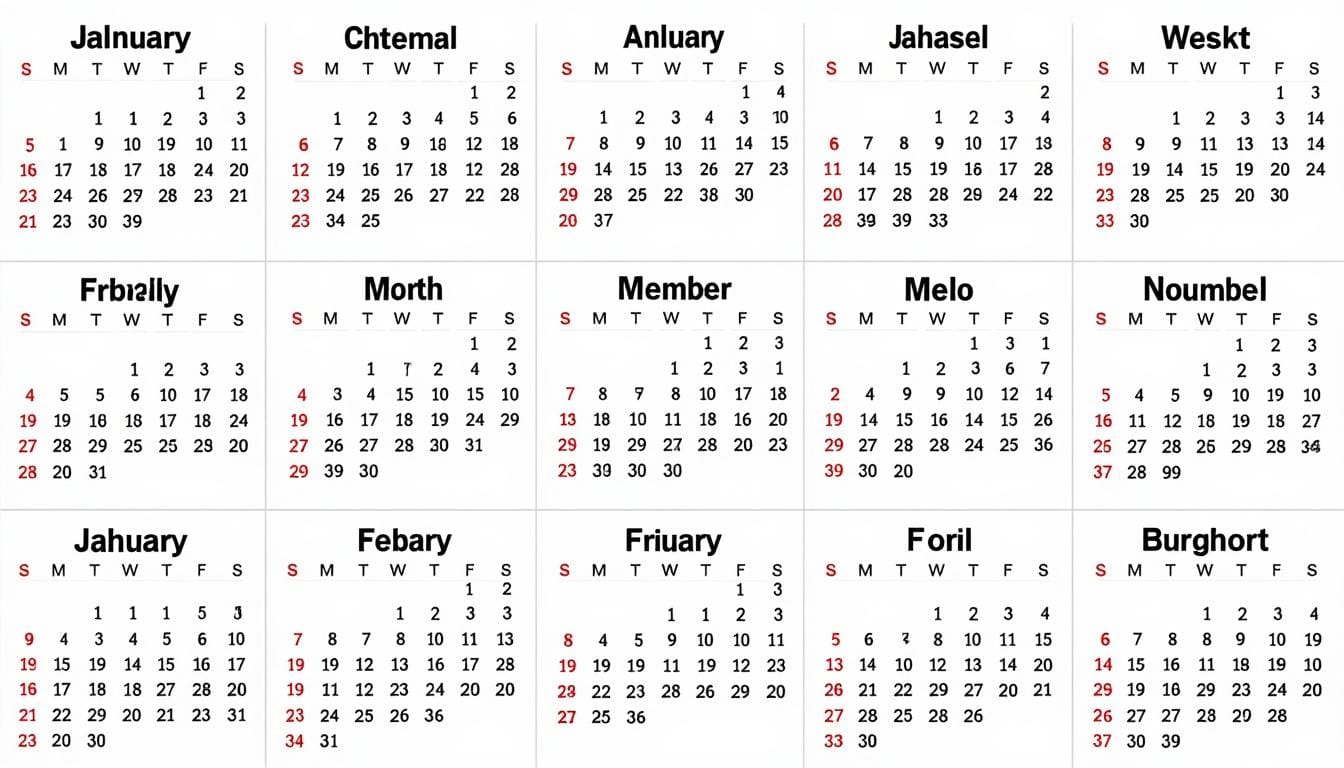 découvrez la réponse à la question intrigante : combien de mois ont réellement 28 jours ? explorez les nuances du calendrier et apprenez pourquoi février est si unique par rapport aux autres mois.