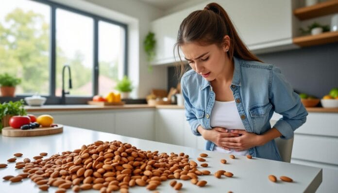 découvrez les risques associés à la consommation excessive d'amandes. apprenez comment une surconsommation peut affecter votre santé, ainsi que les recommandations pour en déguster avec modération.