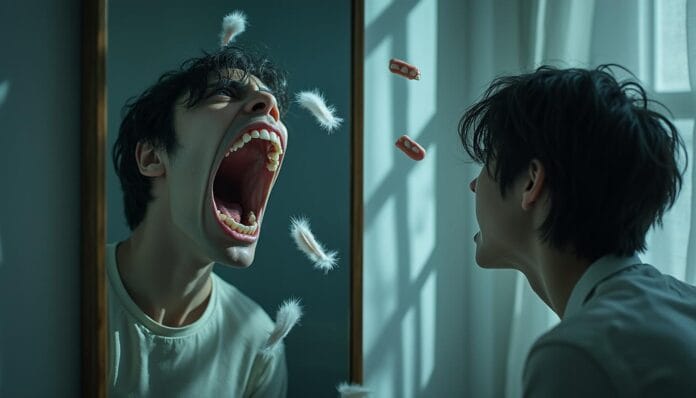 Rêver de dents qui bougent et tombent : que cela signifie-t-il ? découvrez la signification des rêves où vos dents bougent et tombent. plongez dans l'interprétation de ces visions qui évoquent des émotions puissantes et des symboliques profondes. explorez les différentes facettes de ce rêve intrigant et ce qu'il pourrait révéler sur votre vie quotidienne.