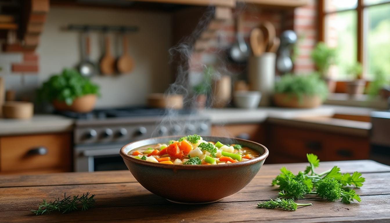perdez jusqu'à 7 kg en 10 jours avec notre recette de soupe brûle-graisse efficace. découvrez des conseils, un plan détaillé et des astuces pour atteindre vos objectifs minceur rapidement et sainement.