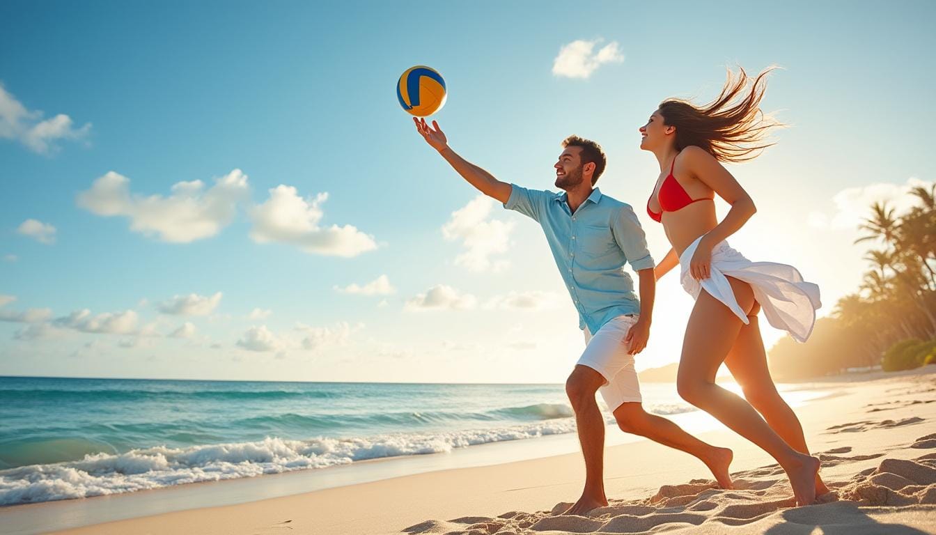 découvrez des idées ludiques et romantiques pour transformer vos journées à la plage en moments inoubliables à deux. jeux d'amour, complicité et rires garantis au soleil !