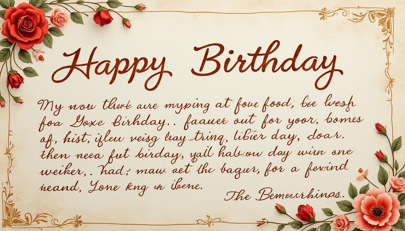 découvrez des idées originales et inspirantes pour souhaiter un joyeux anniversaire à votre cousine en 2025 ! conseils, messages et suggestions pour rendre cette journée inoubliable.