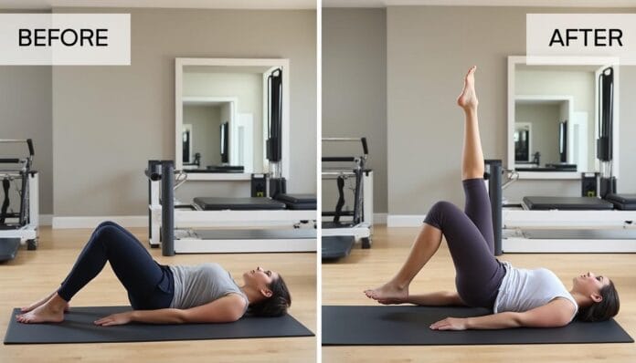 Les transformations incroyables du pilates : avant et après découvrez comment le pilates transforme le corps et l'esprit : résultats avant/après, bienfaits visibles, témoignages et conseils pour amorcer votre propre métamorphose.