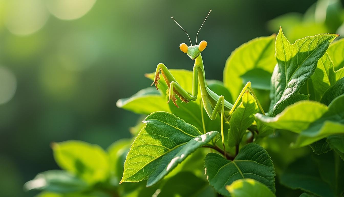 découvrez la signification spirituelle et le symbolisme de la mante religieuse, un insecte fascinant reconnu pour son élégance et ses mystères dans diverses cultures. apprenez-en plus sur les messages et les croyances associés à la mante religieuse.