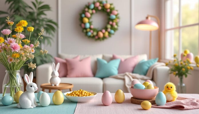 Décoration de Pâques : Les tendances Gifi pour un intérieur festif en 2025 découvrez les tendances déco de pâques 2025 avec gifi : idées originales, objets festifs et astuces pour créer une ambiance chaleureuse et colorée dans votre intérieur.