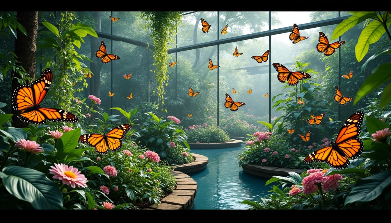 plongez dans l’univers fascinant du papiliorama et découvrez la vie colorée des papillons et des insectes. un lieu unique pour une aventure éducative et émerveillante en famille.