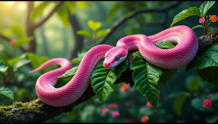 plongez dans l'univers mystérieux du serpent rose, une espèce rare et méconnue. découvrez ses caractéristiques uniques, son habitat et les secrets de cet animal fascinant.