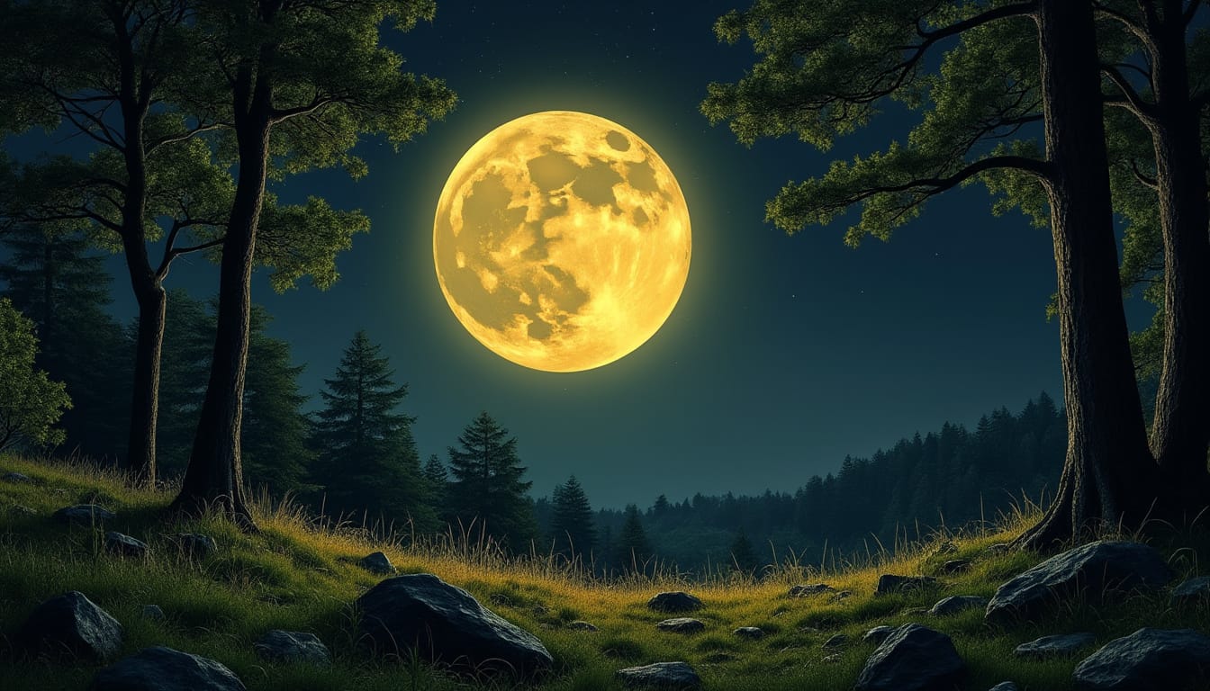 découvrez comment la lune jaune influence la faune et la flore nocturnes, perturbe les cycles naturels et façonne l'écosystème de la nuit.